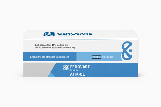 Genovare Peptides | AHK-Cu – 100mg/3ml Pre-Sterilised Pen