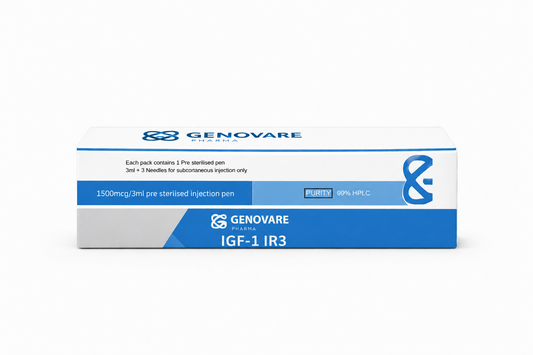 Genovare Peptides | IGF-1 LR3 – 1500mcg/3ml Pre-Sterilised Pen
